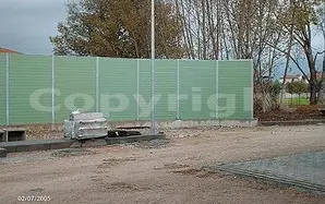 Pannelli fonoisolanti verdi per contenimento rumori in zone produttive<br /><br />