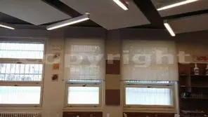 Correzione acustica professionale per ambienti rumorosi con pannelli sospesi e a parete<br /><br />
