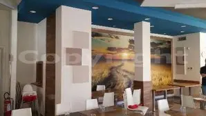 Soluzione acustica elegante con fonoassorbimento su misura per locali pubblici<br /><br />
